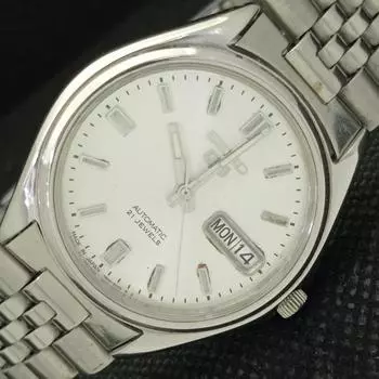 Б/У винтажные мужские часы SEIKO 5 AUTO 7S26A из Японии с оригинальным циферблатом 621b-a413517-2 SKU621b-a413517