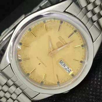 Б/У винтажные мужские часы SEIKO 5 AUTO 7S36A из Японии с оригинальным циферблатом 621a-a413470-2 SKU621a-a413470