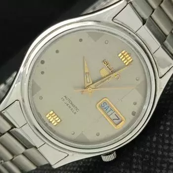 Б/У винтажные мужские часы SEIKO 5 AUTO 7009A из Японии с оригинальным циферблатом 621b-a413573-2 SKU621b-a413573