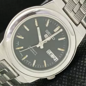 Б/У винтажные мужские часы SEIKO 5 AUTO 7S26A из Японии с оригинальным циферблатом 621b-a413588-2 SKU621b-a413588
