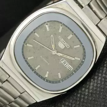 Б/У винтажные мужские часы SEIKO 5 AUTO 6309A из Японии с оригинальным циферблатом 608d-a315706-2 SKU608d-a315706