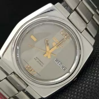 Б/У винтажные мужские часы SEIKO 5 AUTOMATIC 6349A из Японии с оригинальным циферблатом a415792-2 SKU621d-a415792