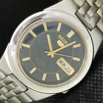 Б/У винтажные мужские часы SEIKO 5 AUTO 7S26A из Японии с оригинальным циферблатом 621a-a413472-2 SKU621a-a413472