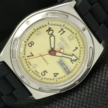 Б/У винтажные мужские часы SEIKO 5 AUTOMATIC 7009A JAPAN DAY/DATE 594a-a311627-2 SKU594a-a311627