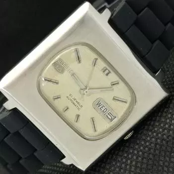 Б/У винтажные мужские часы SEIKO 5 AUTO JAPAN с оригинальным циферблатом с указателем дня и даты 621d-a415733-2 SKU621d-a415733