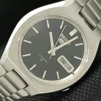 Б/У винтажные мужские часы SEIKO 5 AUTOMATIC 7009A из Японии с оригинальным циферблатом a415772-2 SKU621d-a415772