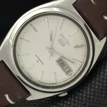 Б/У винтажные мужские часы SEIKO 5 AUTO 7009A из Японии с оригинальным циферблатом D/D 604-a314023-2 SKU604-a314023