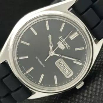 Б/У винтажные мужские часы SEIKO 5 AUTO 6309A из Японии с оригинальным циферблатом 608i-a316917-2 SKU608i-a316917
