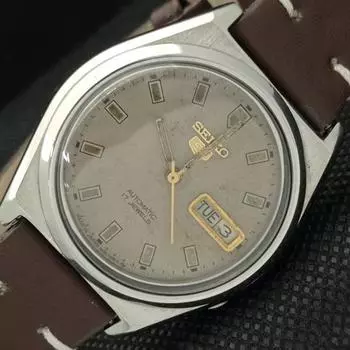Б/У винтажные мужские часы SEIKO 5 AUTOMATIC 7009A из Японии с оригинальным циферблатом a415725-2 SKU621d-a415725