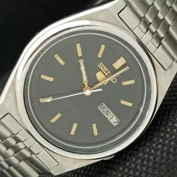 Б/У винтажные мужские часы SEIKO 5 AUTOMATIC 7009A из Японии с оригинальным циферблатом a415779-2 SKU621d-a415779