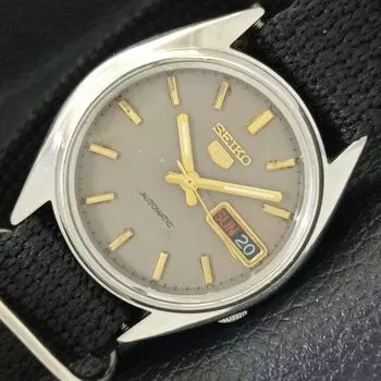 Б/У винтажные мужские часы SEIKO 5 AUTOMATIC 7S26A из Японии с оригинальным циферблатом a435036-2 R122-a435036