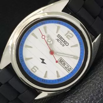 Б/У винтажные мужские часы SEIKO ACTUS AUTOMATIC 7S36A из Японии с белым циферблатом a433525-2 R117-a433525