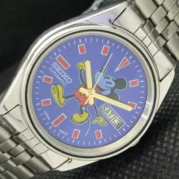 Б/у винтажные мужские часы SEIKO с рисунком на циферблате AUTO 6309A из Японии 608g-a316417-9 SKU608g-a316417