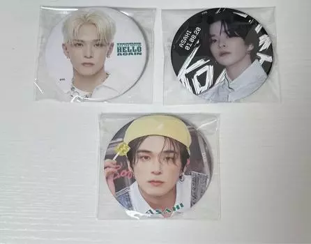 [Б/У] Значок банки Asahi TREASURE KINGKONG лето 2021 г.