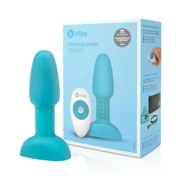 B Vibe RIMMING PETITE TEAL римминг-плаг синий