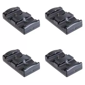 B# Зарядное устройство Подставка для зарядки Док-станция для PS3/PS3 Move Беспроводной пульт управления