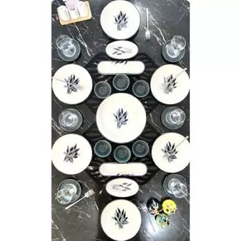 Baak Grey Набор для завтрака на 6 человек из 23 предметов