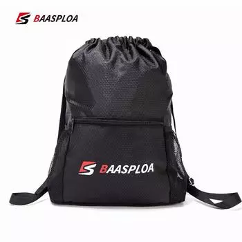 Baasploa Мужская Женская Спортивная Сумка Drawstring Высоковместительный Рюкзак Спорта На Открытом Воздухе Тренировки Велосипедная Сумка Для Хранения Многоцелевая Спортивная Сумка оранжевый