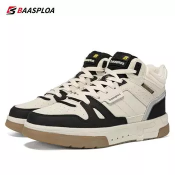 Baasploa мужские зимние кроссовки повседневная обувь для мужчин непромокаемая плюшевая теплая обувь модные нескользящие уличные мужские кроссовки