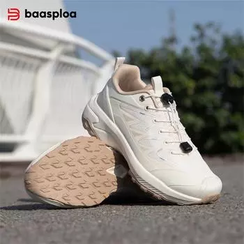 Baasploa Женская обувь для активного отдыха Нескользящая износостойкая сетчатая дышащая женская обувь для альпинизма и походов Модная женская спортивная обувь 37 чёрный