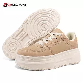 Baasploa Женская обувь Повседневная женская обувь для поднятия настроения Уличная нескользящая дышащая износостойкая обувь для ходьбы Нескользящая уличная обувь на платформе 39