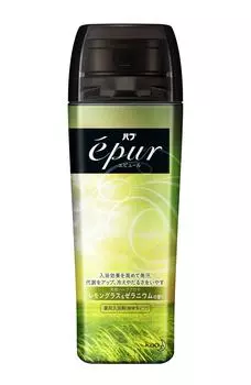 Bab Epur Lemongrass Geranium Scent 400 г Газированная соль Эпсома для потоотделения и [квази-лекарство]