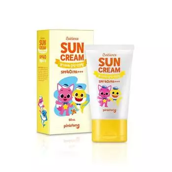 BABIENCE Baby Mild Sun Cream SPF40 PA +++ 60 мл [BABIENCE X PINKFONG]
