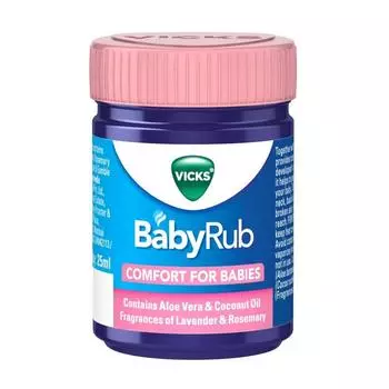 БэбиРаб (25 мл), BabyRub, Vicks