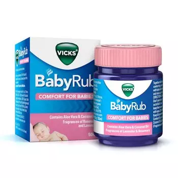 БэбиРаб (50 мл), BabyRub, Vicks