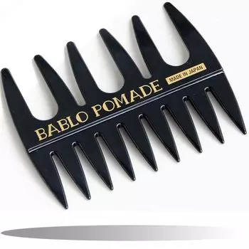Bablo Pomade Mesh Comb Comb Coarse Rough Comb Hair Comb Men Barber Men s