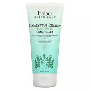 Babo Botanicals, Растительный кондиционер Eucalyptus Remedy, для нормальных и жирных волос, 6 жидких унций (180 мл)