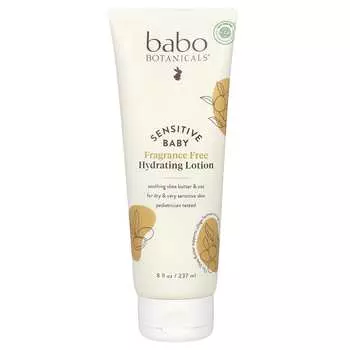 Babo Botanicals, Sensitive Baby, увлажняющий лосьон, без отдушек, 8 жидких унций (237 мл)