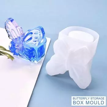 Бабочка чайный светильник подсвечник силиконовая форма коробка для хранения ювелирных изделий форма