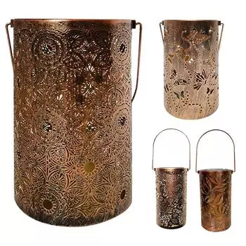 Бабочка/Цветок/Листья Уличный Подвесной Фонарь Водонепроницаемый Подвесной Солнечный Светильник B