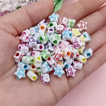 Бабочка для серег, материалы ручной работы, акриловые бусины, ожерелья, маркировка ювелирных изделий, аксессуары «сделай сам», тыква, 100 шт./пакет Cylinder-7mm