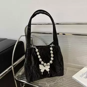 Бабочка мода ниша высокое качество нежная фактура сумка летняя универсальная цепь через плечо