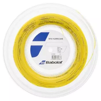 BabolaT 200m roll hard tennis string RPM HURRICANE120/125/130 BA243141 жёлтый