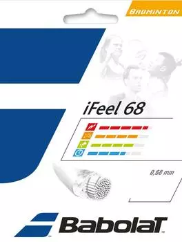 Babolat Badminton Gut String IFEEL68 200M IFEEL68 200M 243128 белый