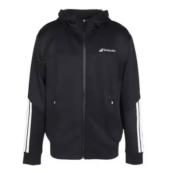 Babolat Tennis Wear Unisex CLUB TRAINING JACKET Тренировочная куртка BUT4118C 2024SS Выход запланирован на конец марта Резервирование чёрный