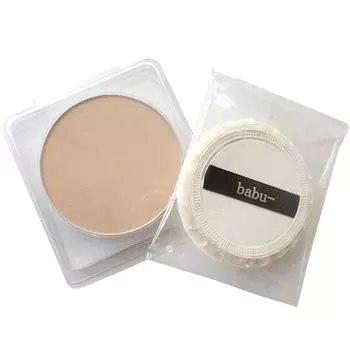 Babu Beaute Finishing Clear Powder Refill 14g (with puff)