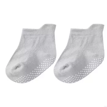 Baby Anti Slip Floor Socks Cotton Infant Socks for Stable Walking and Playtimes J60B