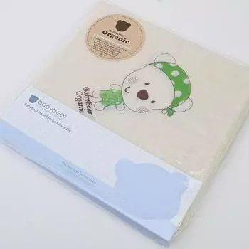 Baby Bear органически окрашенный марлевый платок для новорожденных, корейские детские товары