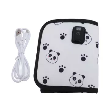 Baby Bottle Warmer for Breastmilk LED Display Accurate Temperature Fast Baby Milk Warmer Cover Bear