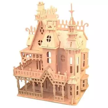 Baby Camp Fantasy Villa Трехмерный пазл BDW 002 Корея 3d Puzzle