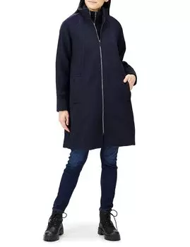 Baby carrier compatible maternity Navy L [Serafin] Coat, coat, Women s SB-122 (UK12) тёмно-синий