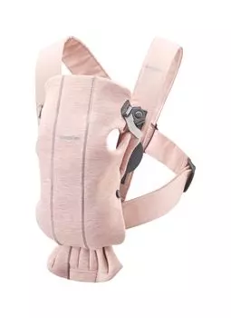Baby Carrier Genuine Baby Carrier MINI 3D Jersey Light Pink 021077 BabyBjrn [Japanese Guarantee]