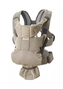 Baby Carrier Genuine Baby Carrier Move Airy Mesh Gray Beige BabyBjrn [Japanese Guarantee]