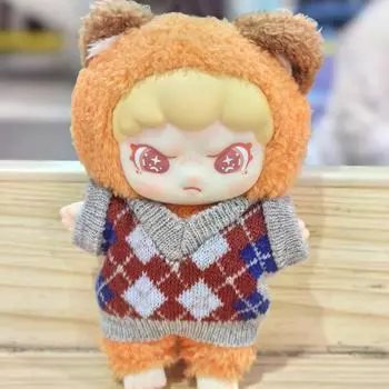 {Baby Clothes Only} Pure Handmade Wool 17CM Pendant Wool Skirt Wool Pants Blind Box Doll Baby Clothes 17CM pure handmade cloth pendant clothing