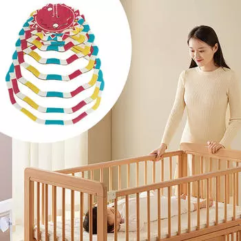 Детская кроватка Мобильный Подвесной Колокольчик Игрушка Черно-Белое Украшение Деревянный Креативный Детский Сад