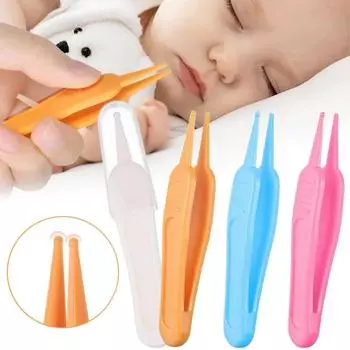 Baby Dig Booger Clip, инструменты для чистки ушей, носа и пупка, детский безопасный пинцет, щипцы для чистки, принадлежности для ухода за носовой полостью для малышей